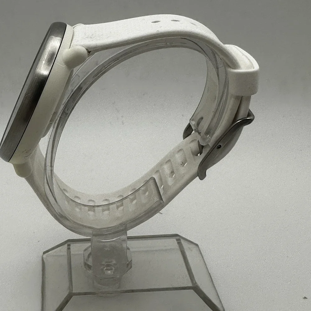 Polar‎ Ignite Gen 1 GPS Fitness Smartwatch White HR Monitor 43mm Tested